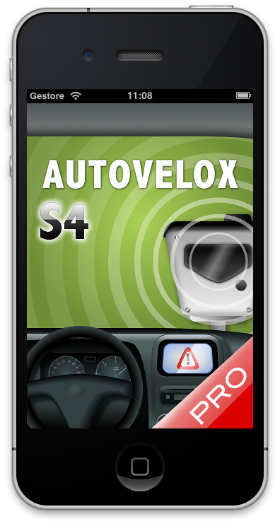 Aplicación Avisador Autovelox S4 Pro para teléfonos iPhone, con modalidad nocturna para no molestar tu conducción