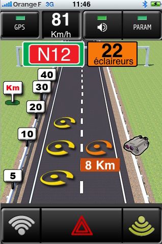 Aplicación para smartphone, el iCoyote para Android y para iOS que detectan radares de tráfico y te evitan multas por alta velocidad al conducir