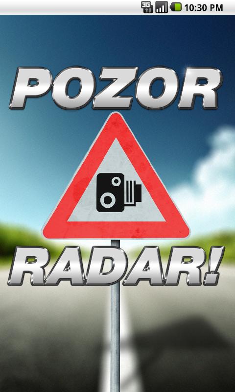 Aplicación para smartphone Pozor radar, todo un avisador de radares para tu tablet o móvil.